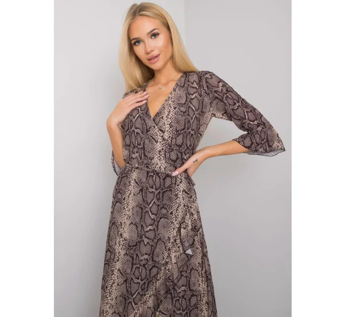 Šaty TW SK BI  černá a béžová model 16216099 - FPrice