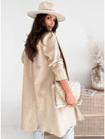 Dámský kabát světle béžový Dstreet model 21971186 - FashionStreet
