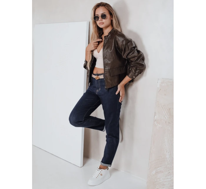 Dámské džíny mom fit navy model 21992604 - FashionStreet