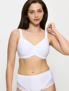 Dámska podprsenka Modern Soft+Cotton W01 - WHITE - biela 0003 - TRIUMPH