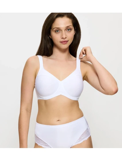 Dámska podprsenka Modern Soft+Cotton W01 - WHITE - biela 0003 - TRIUMPH