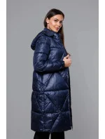 Tmavomodrá dámska prechodná bunda (YP-22081-2)
