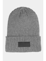 Zimowa Czapka Męska Ocieplana 4F 4FAW23ACAPM306-24M Szara Zimowa Czapka Męska Ocieplana 4F 4FAW23ACAPM306-24M Szara