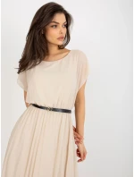 Šaty DHJ SK 8839 1.23X béžová Šaty DHJ SK 8839 1.23X béžová