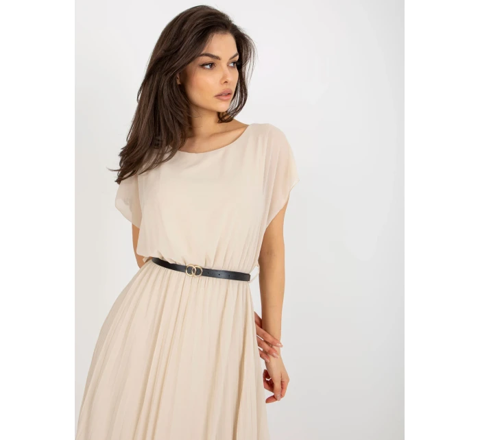 Šaty DHJ SK 8839 1.23X béžová Šaty DHJ SK 8839 1.23X béžová