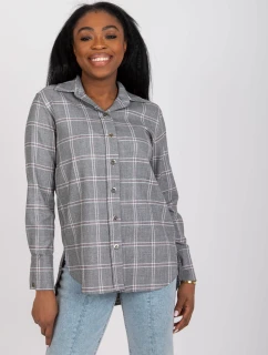 Košeľa LK KS 508770.49P sivá