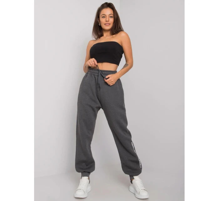 Tepláky RV DR 7237.81 tmavo šedá