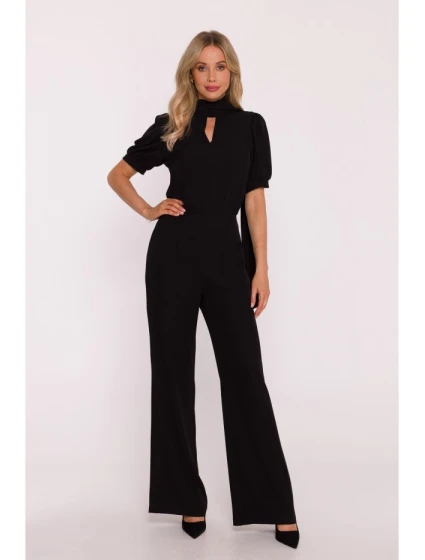 S421 Kombinéza s motýlikom - čierna