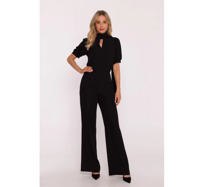 S421 Kombinéza s motýlikom - čierna