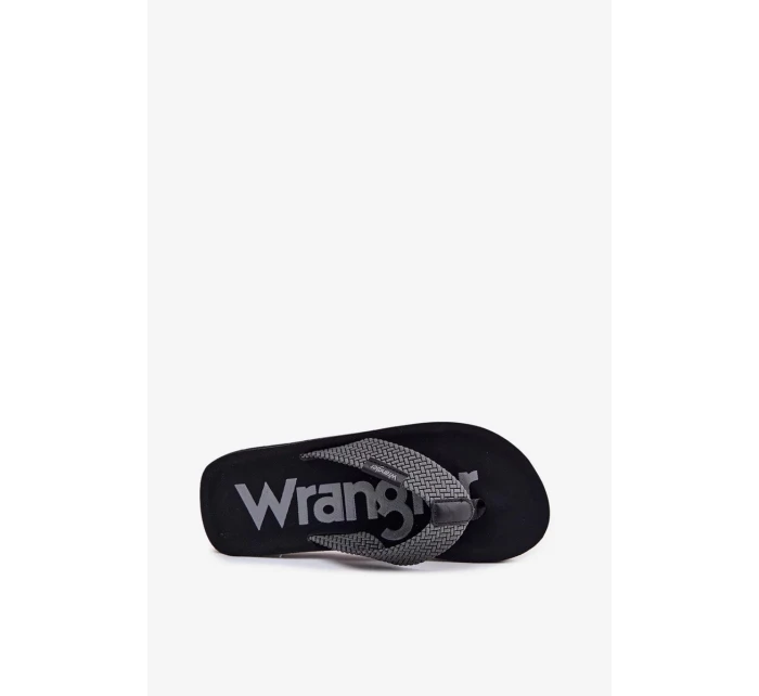 WRANGLER ZANE FLIPFLOP MEN LOW žabky - sivé