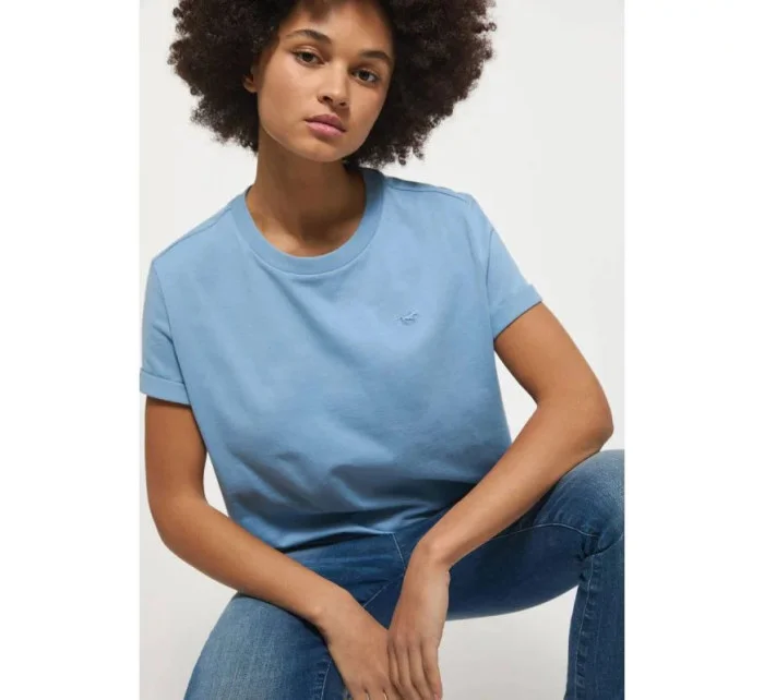 Dámske tričko Alina C 1013387 5124 Jeans blue - Mustang