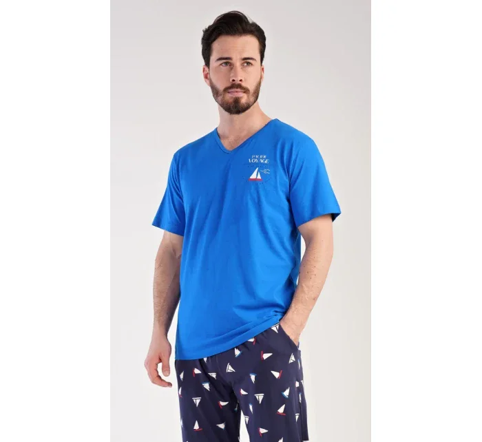 Pánské pyžamo dlouhé model 18905813 - Vienetta MAN