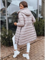 Dámská prošívaná bunda kabát fialová Dstreet model 21964974 - FashionStreet