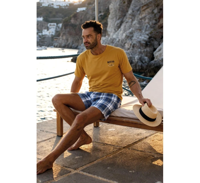 Pyžamo model 22012180 Montana 2 kr/r S2XL - Cornette Pyžamo model 22012180 Montana 2 kr/r S2XL - Cornette