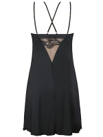 Nočná košeľa Casilda black - NIPPLEX