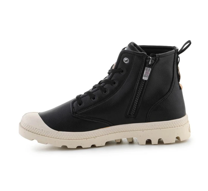 Palladium Pampa Hi Re-Vegan Leather U 74378-008-M Black Topánky