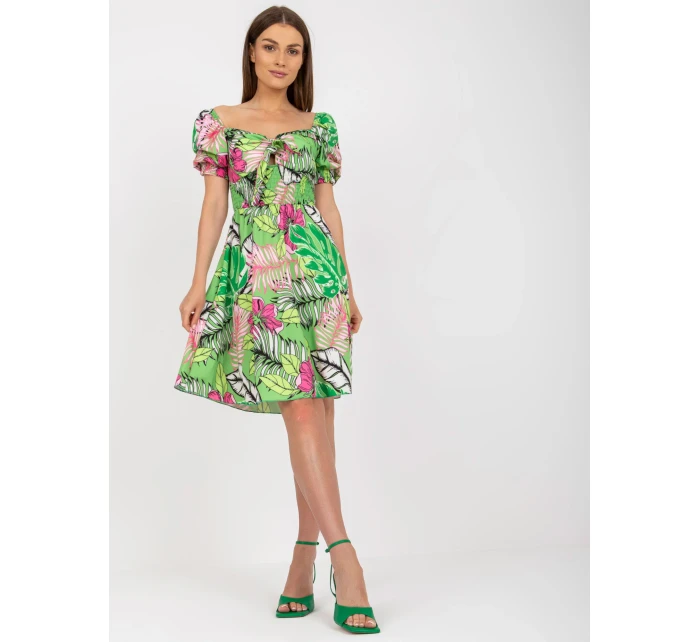 Šaty DHJ SK 15836.51 svetlozelená