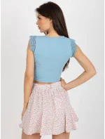 Bluzka NM BZ model 18543392 jasny niebieski - FPrice Bluzka NM BZ model 18543392 jasny niebieski - FPrice