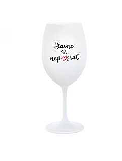 NAJDÔLEŽITEJŠIE NEPREHLIADNITE - pohár na biele víno 350 ml