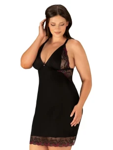 Rafinovaná košieľka Vanessme chemise 2XL/3XL - Obsessive