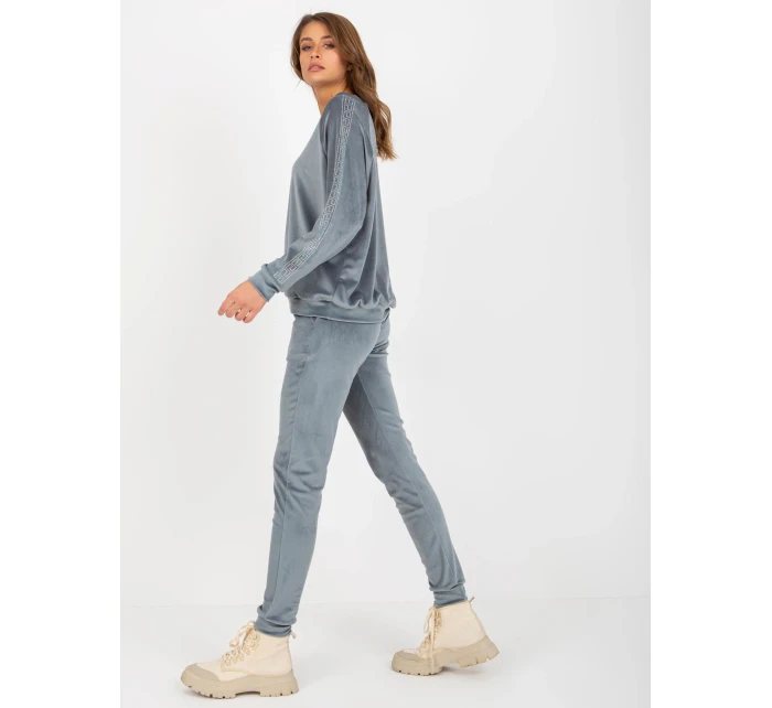 Dámska súprava RV KMPL 8436.40 šedo/modrá - Fashion Relevance