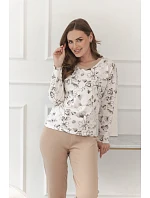3630 DÁMSKE DLHÉ PYŽAMO SELMIA M–XL 3630 DÁMSKE DLHÉ PYŽAMO SELMIA M–XL