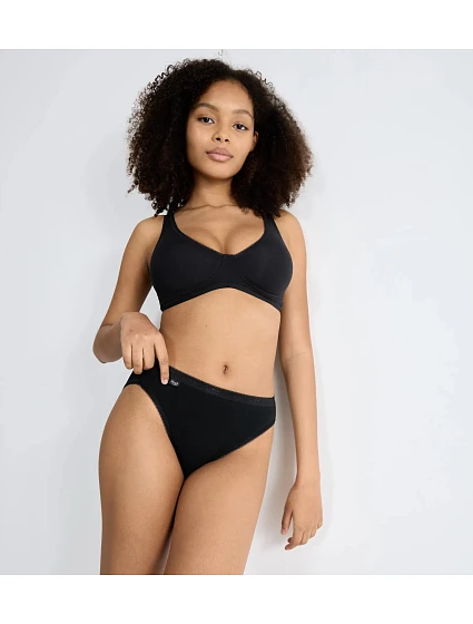sloggi Basic+ Soft Bra - BLACK - SLOGGI BLACK - SLOGGI
