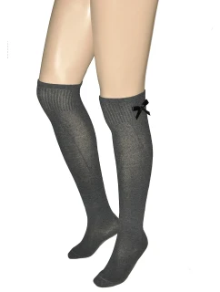 Dámské nadkolenky  Cotton G Mašle model 14039700 - Gatta