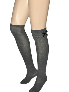 Dámské nadkolenky  Cotton G Mašle model 14039700 - Gatta