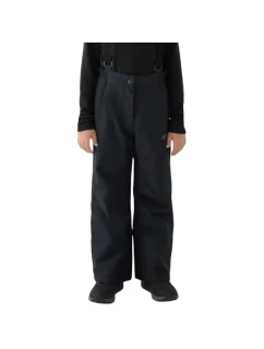 Chlapčenské lyžiarske nohavice 4F FNK M0949 hlboké čierne 4FJWAW25TFTRM0949 20S