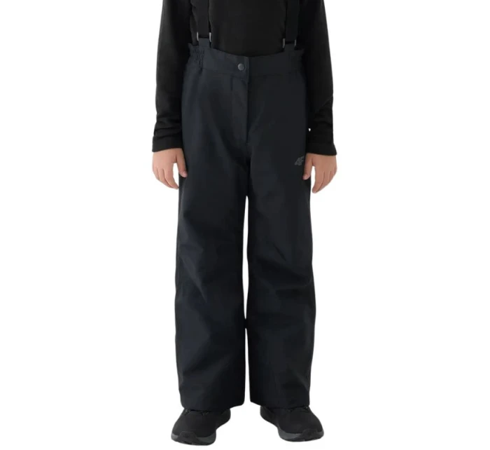 Chlapčenské lyžiarske nohavice 4F FNK M0949 hlboké čierne 4FJWAW25TFTRM0949 20S Chlapčenské lyžiarske nohavice 4F FNK M0949 hlboké čierne 4FJWAW25TFTRM0949 20S