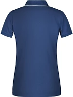 JN Dámské piqué polo s kontrastní légou 02.0 navy/white model 22489075 - Daiber JN Dámské piqué polo s kontrastní légou 02.0 navy/white model 22489075 - Daiber