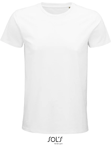 SOL'S Pioneer Men Pánske tričko z bio bavlny 25.3565 biele SOL'S Pioneer Men Pánske tričko z bio bavlny 25.3565 biele