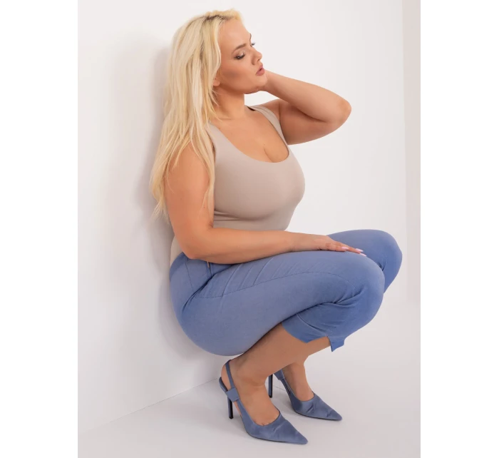 Spodnie AT SP model 19658535 niebieski - FPrice Spodnie AT SP model 19658535 niebieski - FPrice