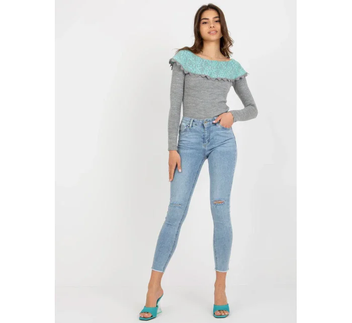 Spodnie jeans NM SP PJ23109.71 niebieski Spodnie jeans NM SP PJ23109.71 niebieski