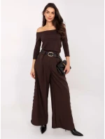 Blúzka RV BZ 4692.08X tmavohnedá