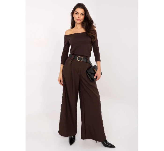 Blúzka RV BZ 4692.08X tmavohnedá