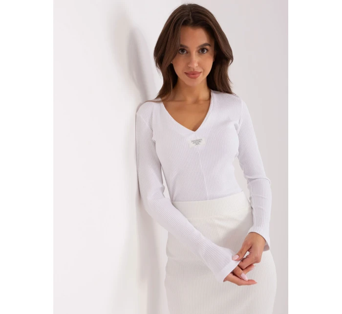 Bluzka RV BZ model 18970121 biały - FPrice Bluzka RV BZ model 18970121 biały - FPrice