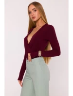 M875 Široké nohavice - mätové