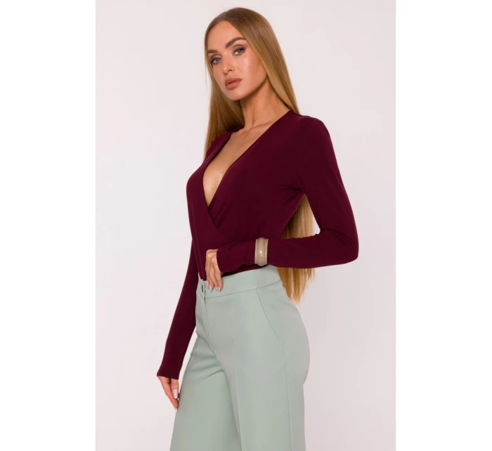 M875 Široké nohavice - mätové