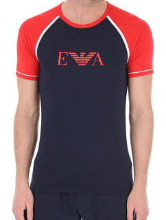 Pánske tričko 111811 0P529 00135 modročervená - Emporio Armani