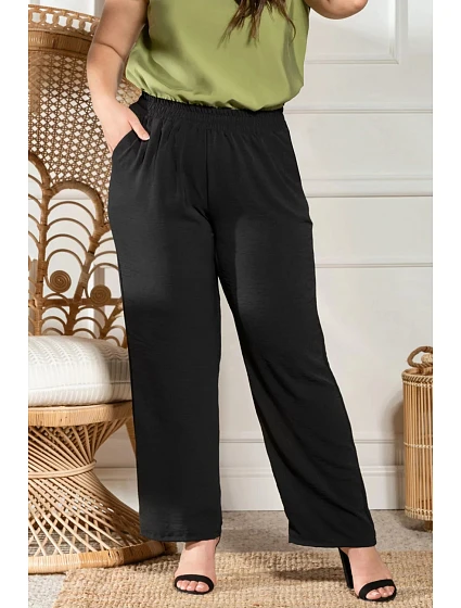 Dámské kalhoty Plus size model 18335954 - Karko