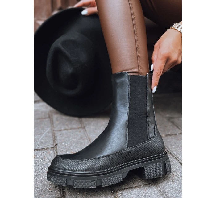 Dámské kozačky černé Dstreet model 21971284 - FashionStreet