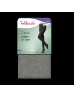 Nepriehľadné pančuchy FLEECE COTTON 100 DEN - BELLINDA - čierne