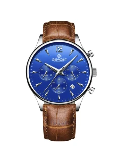 Pánske hodinky Giewont Chronograph Sapphire Brown and Blue GW6310-A5