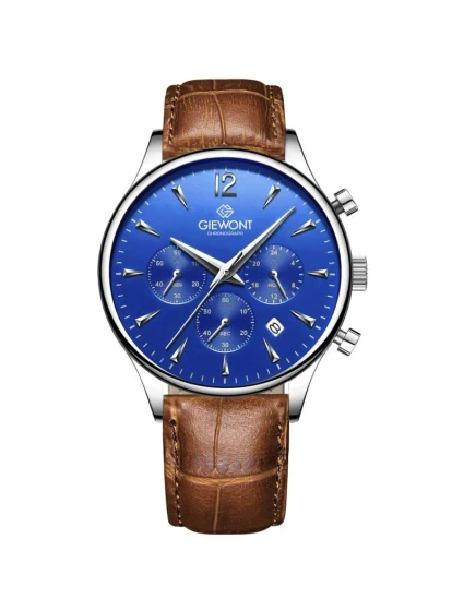 Pánske hodinky Giewont Chronograph Sapphire Brown and Blue GW6310-A5 Pánske hodinky Giewont Chronograph Sapphire Brown and Blue GW6310-A5