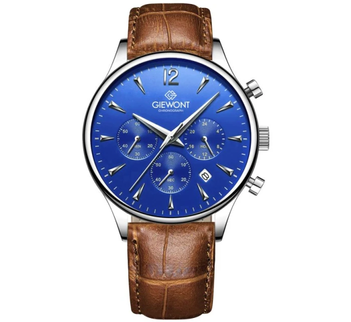 Pánske hodinky Giewont Chronograph Sapphire Brown and Blue GW6310-A5 Pánske hodinky Giewont Chronograph Sapphire Brown and Blue GW6310-A5