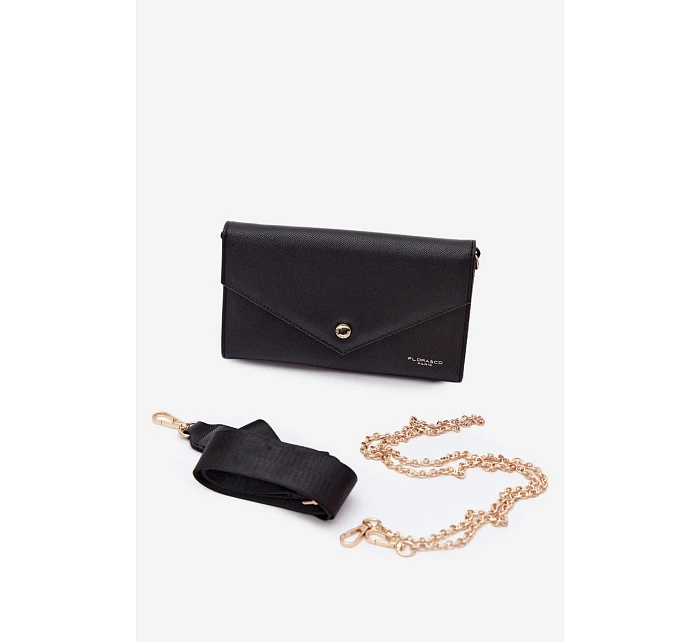 Kabelka Peněženka 2v1 S Páskem Černá model 22111708 - Flora&Co