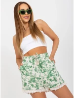 Šortky D73771M62233KA svetlo béžové