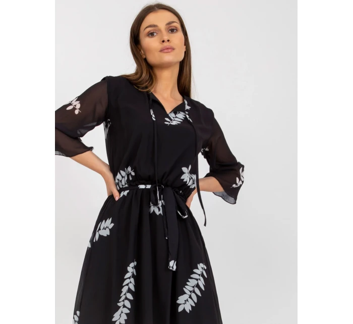 Šaty LK SK model 17431576 černá - FPrice Šaty LK SK model 17431576 černá - FPrice